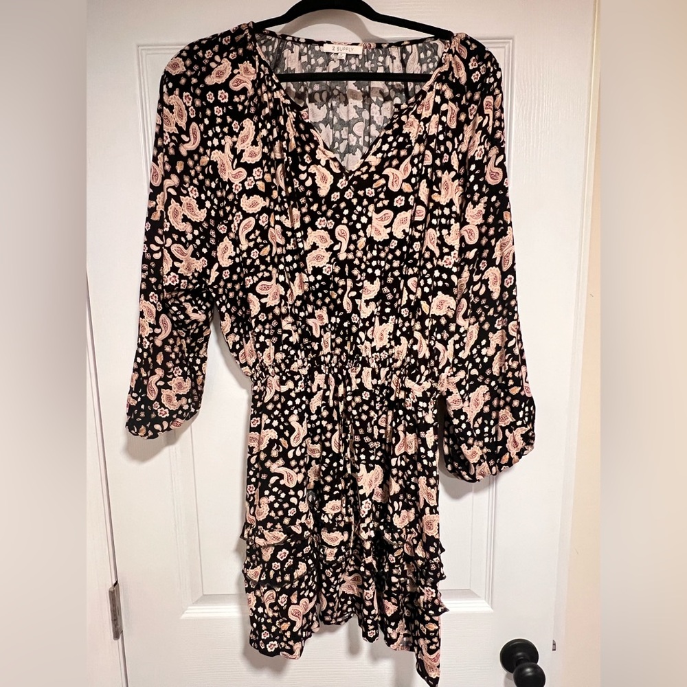 Paisley Print Z supply dress women’s size small
